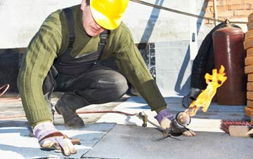 Pipe And Lyde flat roof construction